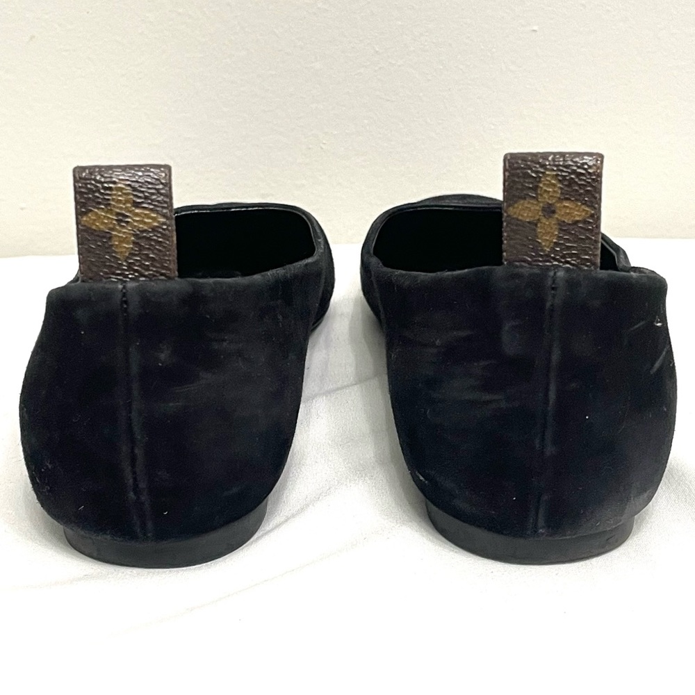 LOUIS VUITTON UNIFORM MONOGRAM FLATS SZ. 9
